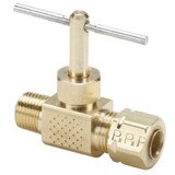 Compress-Align to Pipe - In Line - Needle Valves